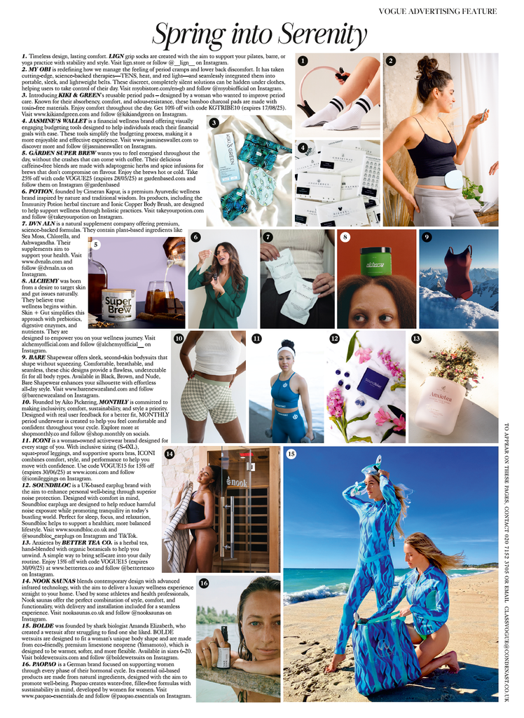 PAOPAO essentials in der BRITISH VOGUE