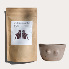 Lade das Bild in den Galerie-Viewer, Zykluswohl Tee und Brüstebecher (Pünktchen&Ton)