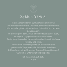 Lade das Bild in den Galerie-Viewer, Workshop: Im Einklang mit dem Zyklus leben (online Raum)