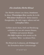 Lade das Bild in den Galerie-Viewer, Let it go to flow - Chakra Journey &amp; Aroma Ritual (22.10.25 19:15 Uhr - via Zoom)
