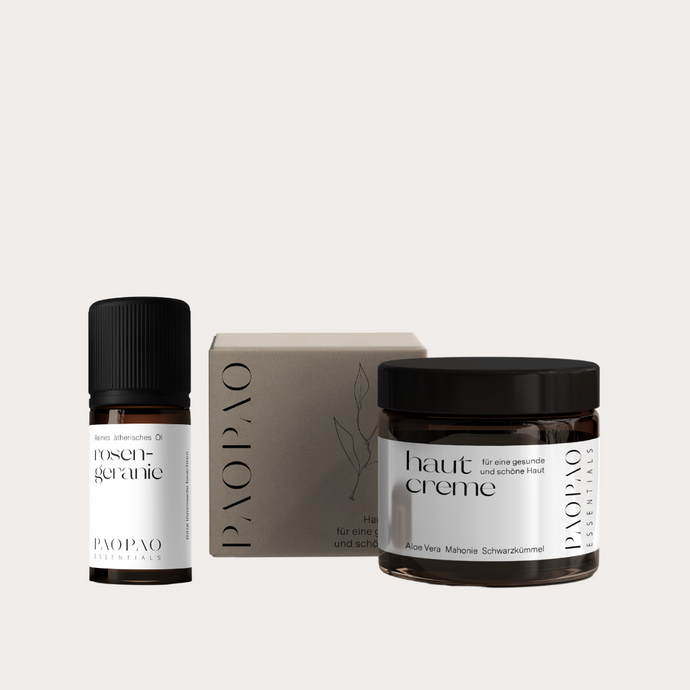 Haut Lieblinge (Hautcreme und Rosengeranie Bourbon BIO)